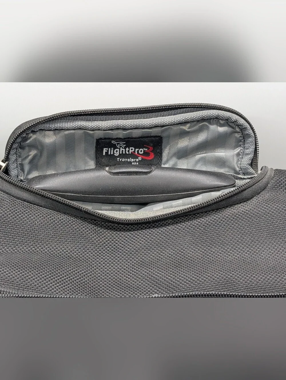 Travelpro FlightPro 3 Rolling Briefcase Bag | Black Carry-On Pilot Tote